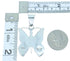Multicolor Butterfly Authentic Sterling Silver Pendant QX104010